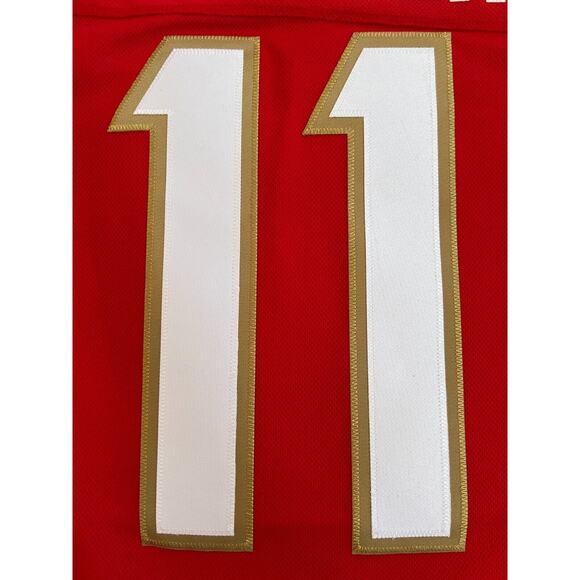 Adidas Florida Panthers Jonathan Huberdeau Jersey HB6672 Men's Size 44 - Picture 7 of 11